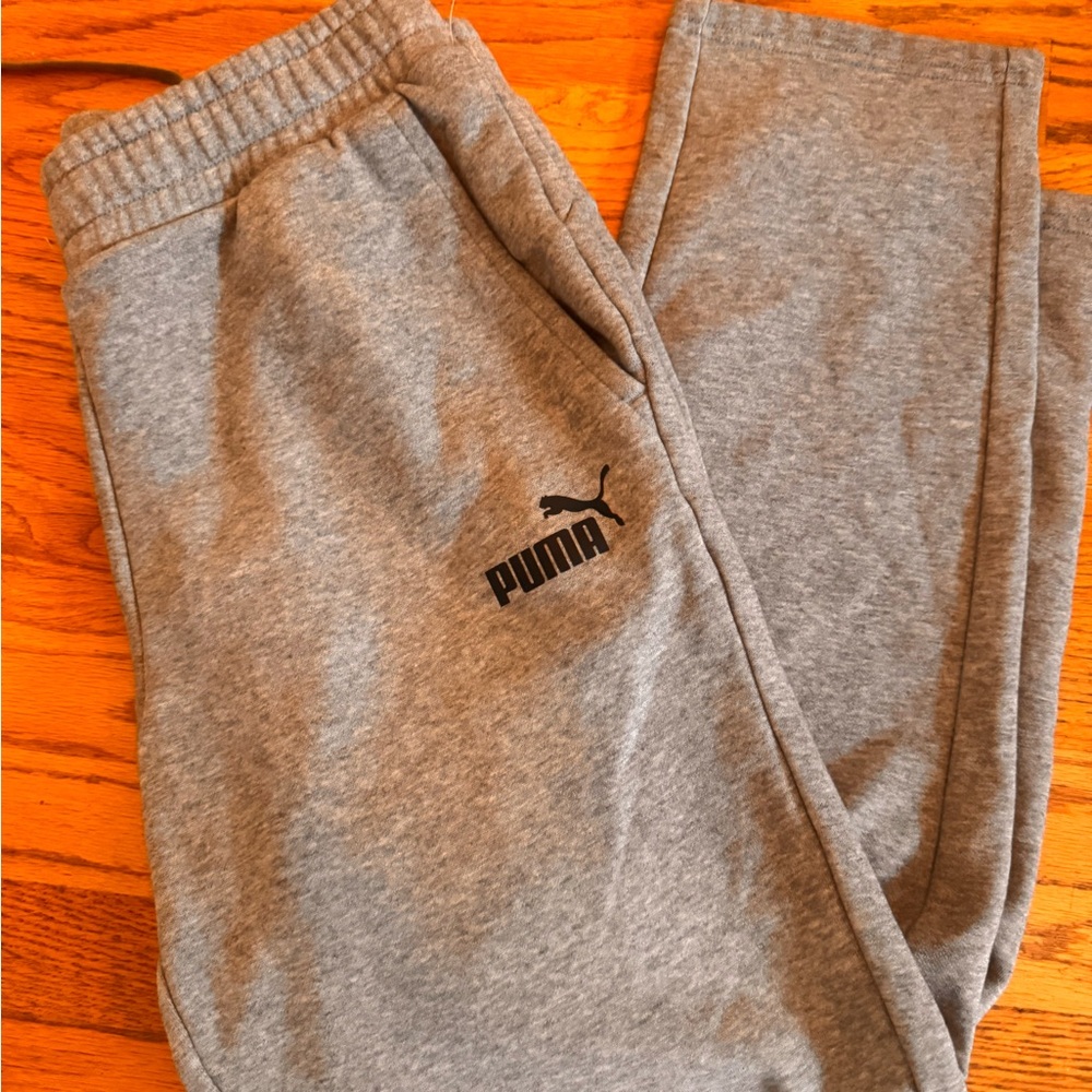 Puma Men's Gray Sweatpants